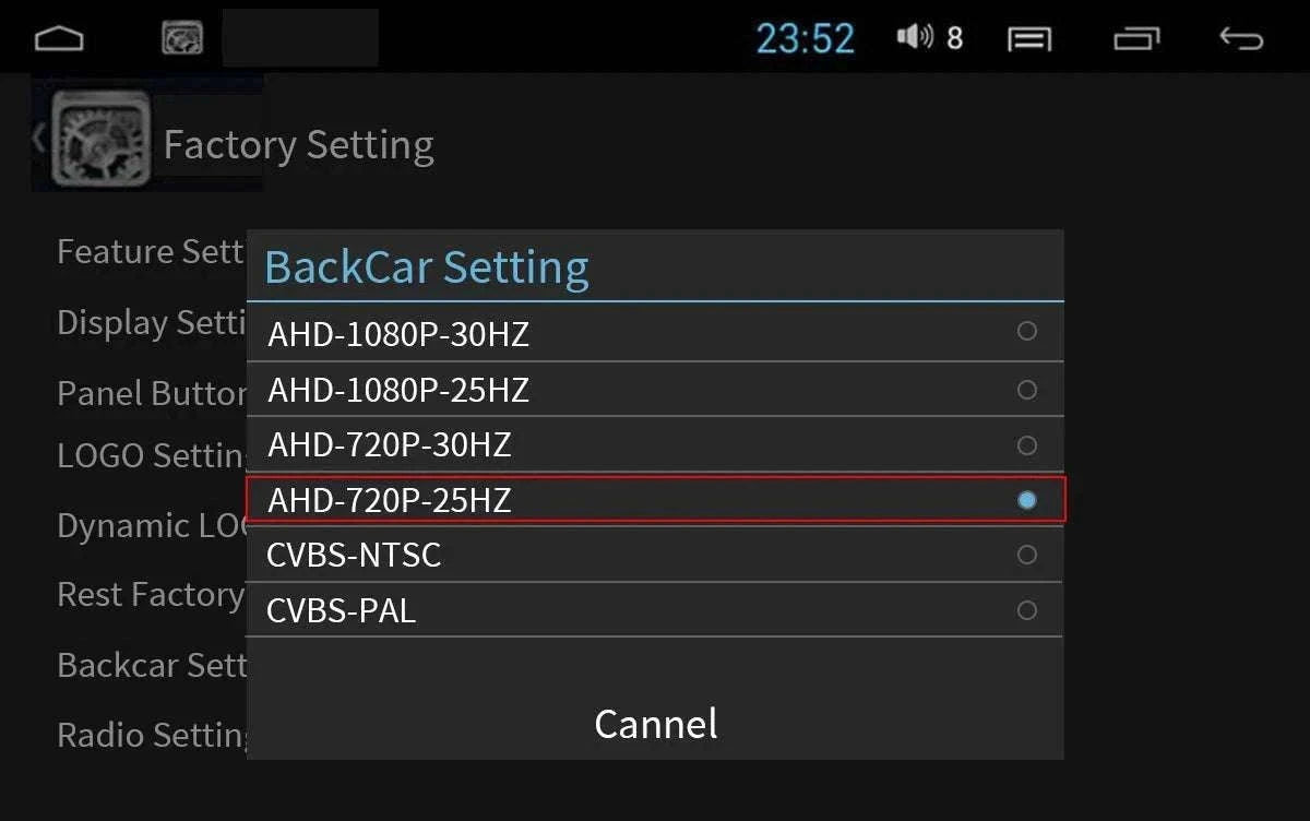 Audi Front View Camera with 170° Wide Angle AHD Lens Upgrade-Front View Camera / 12 V