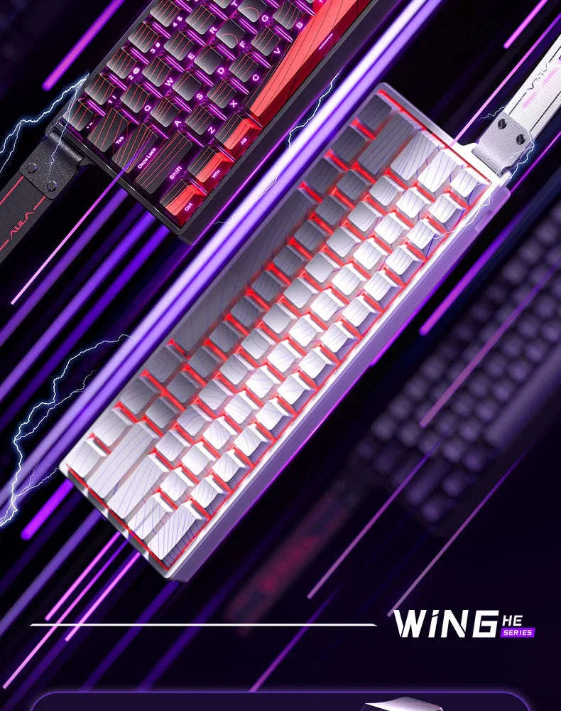 AULA WIN60 WIN68 HE Esports Magnetic Switch Gaming Keyboard-WIN60 HE Standard / United States