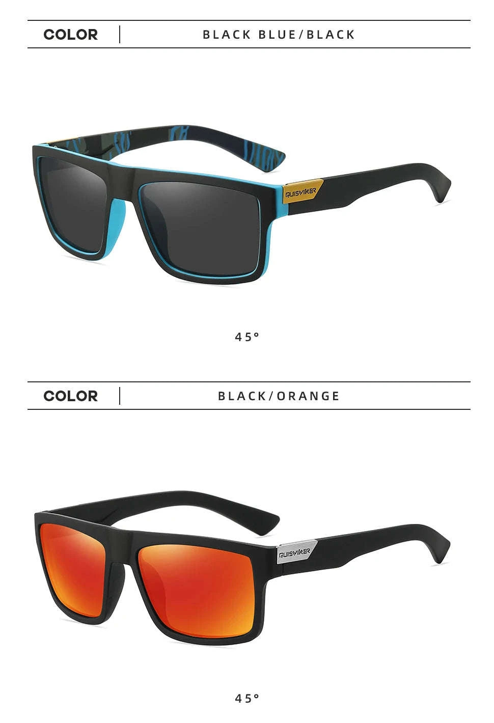 AuraVibe Polarized Sunglasses-F5