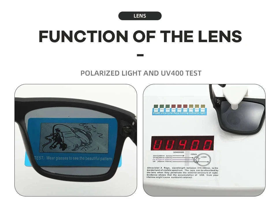 AuraVibe Polarized Sunglasses for Clear, Comfortable Outdoor Vision-F5