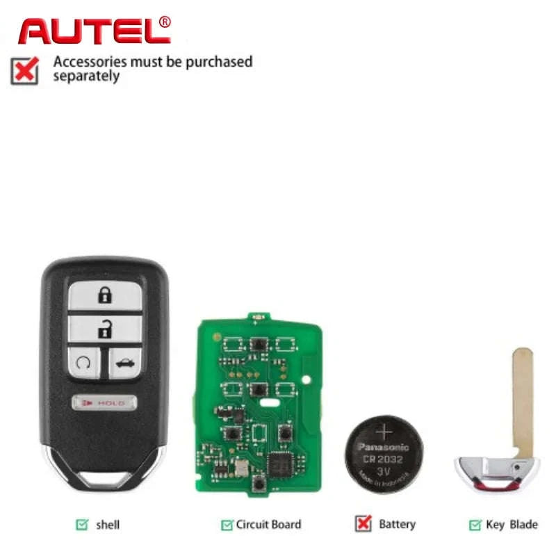 Autel IKEYHD005AL 5-Button Smart Remote Key for Honda-Default Title