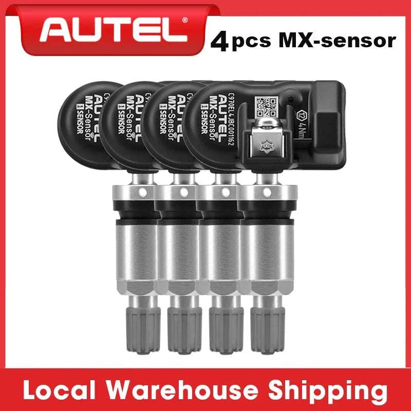 Autel MX-Sensor 2-in-1 TPMS Sensor 315MHz & 433MHz Programmable-4 rubber sensor / United States