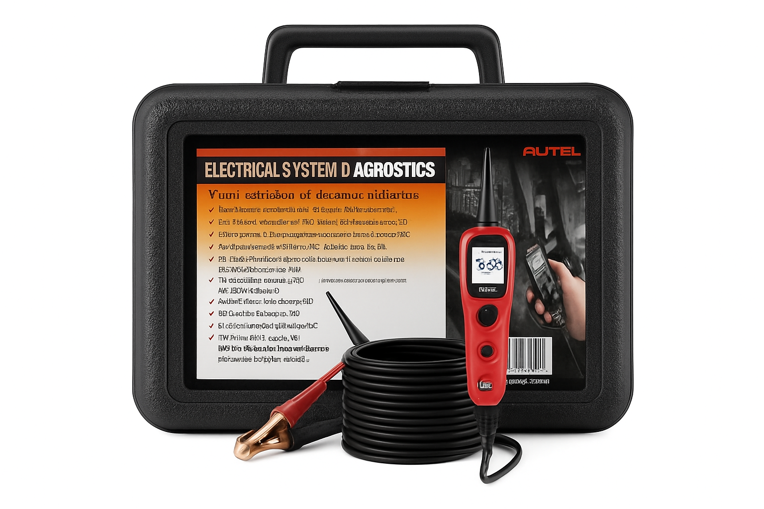 Autel PowerScan PS100 Automotive Circuit Tester and AVOmeter