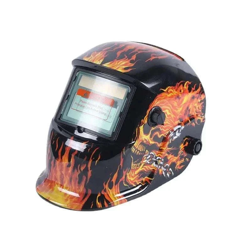 Auto Darkening Welding Helmet with Large View True Color Lens-107