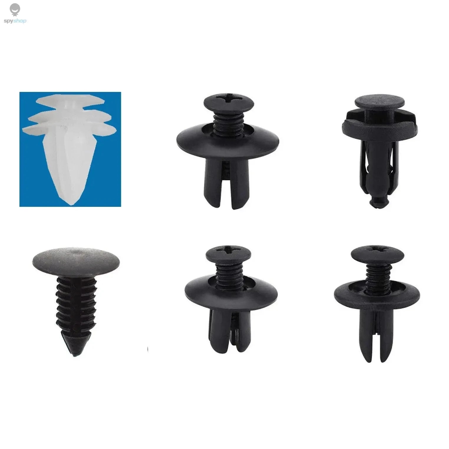 Auto Fastener Clip Mixed Car Body Push Retainer Kit-A 50Pcs(Bag) no Tool