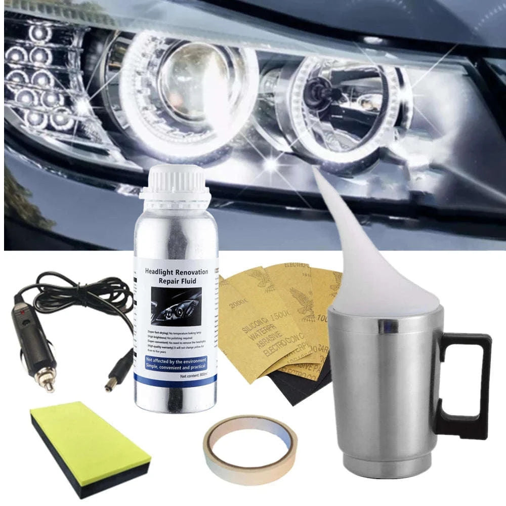 Auto Headlight Renovation Kit-Italy