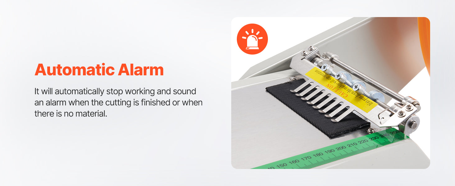SucceBuy Automatic Webbing Cutting Machine Hot Cold Ribbon Cutting Machine with Adjustable Temperature LCD Display for Shoelaces