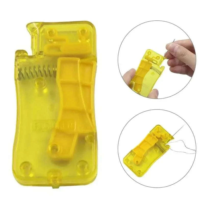 Auto Needle Threader Tool for Easy Hand & Machine Sewing-1pc random color / China Mainland