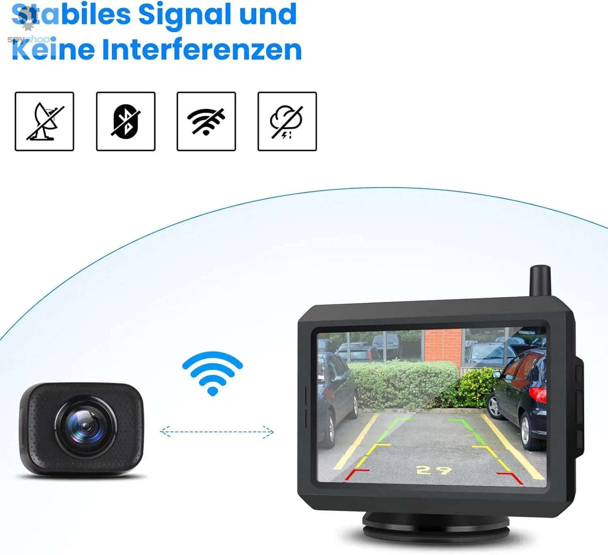 Auto-Vox W7 Wireless Reversing Camera-Default Title