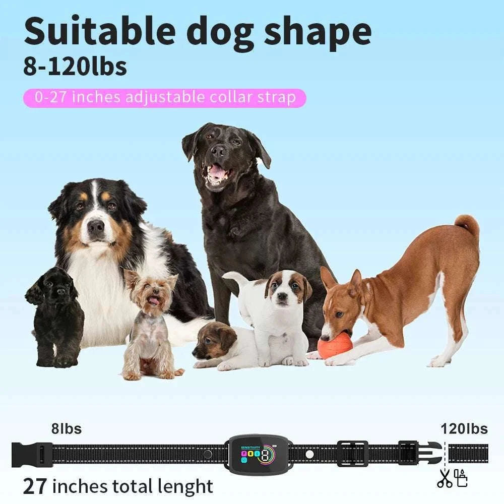 Automatic Anti Bark Dog Collar with Rechargeable Waterproof Design-Default Title