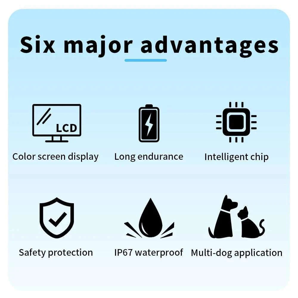 Automatic Anti Bark Dog Collar with Rechargeable Waterproof Design-Default Title