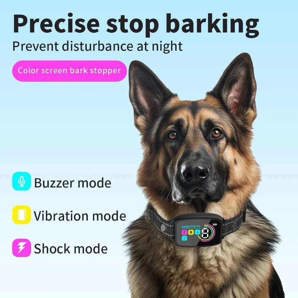 Automatic Anti Bark Dog Collar with Rechargeable Waterproof Design-Default Title