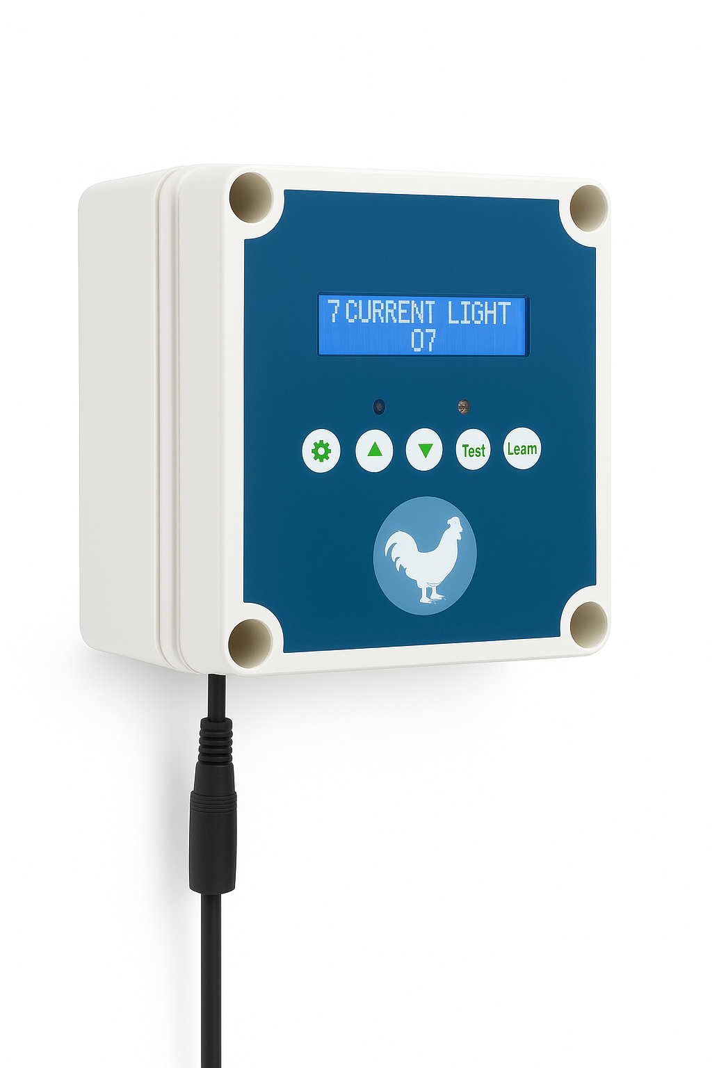 Kit de Porta Automática para Galinheiro com Sensor de Luz, Temporizador e Controlador