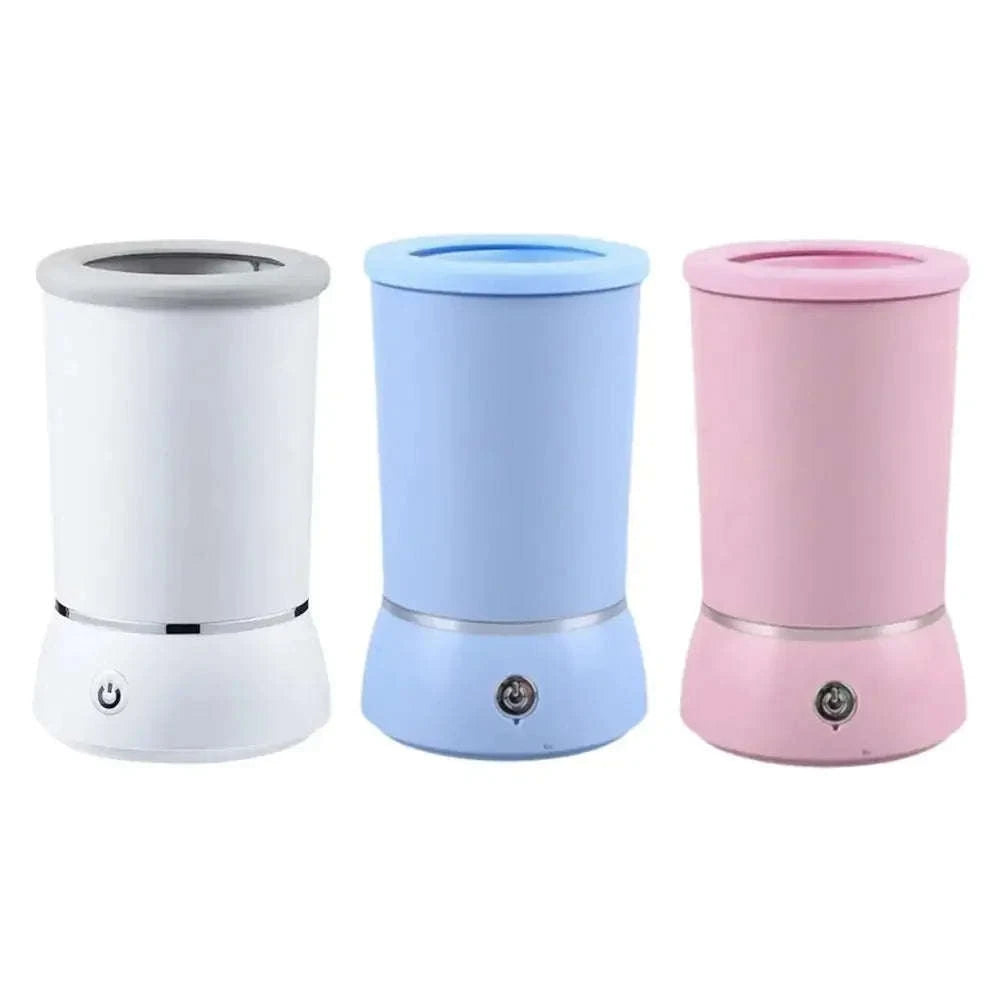 Automatic Dog Paw Cleaner Electric Grooming Cup-Blue