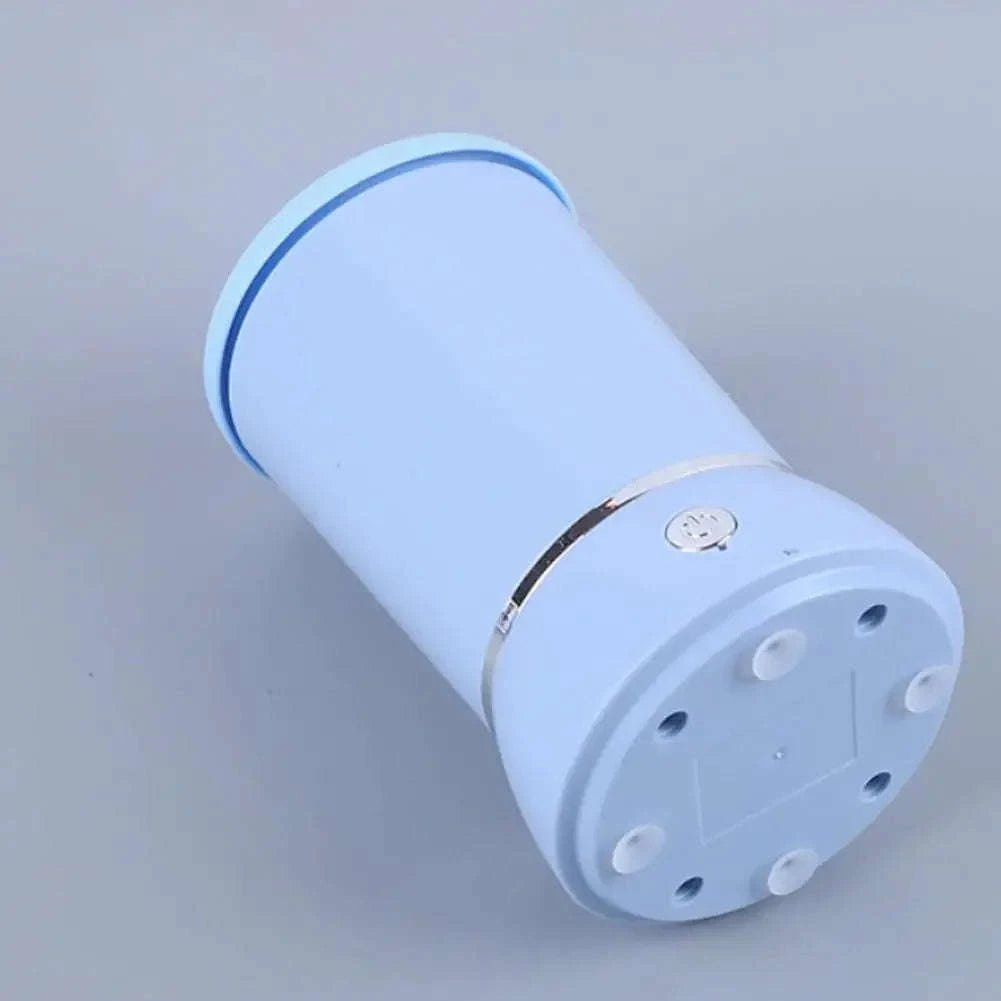 Automatic Dog Paw Cleaner Electric Grooming Cup-Blue