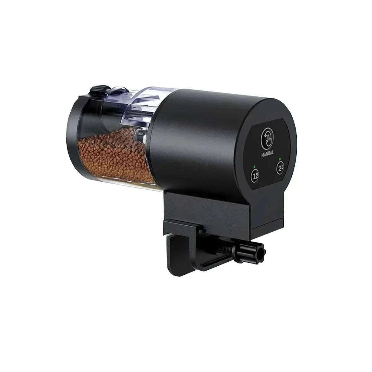 Automatic Fish Feeder with Programmable Timer, 100ml Capacity-Base upgrade version