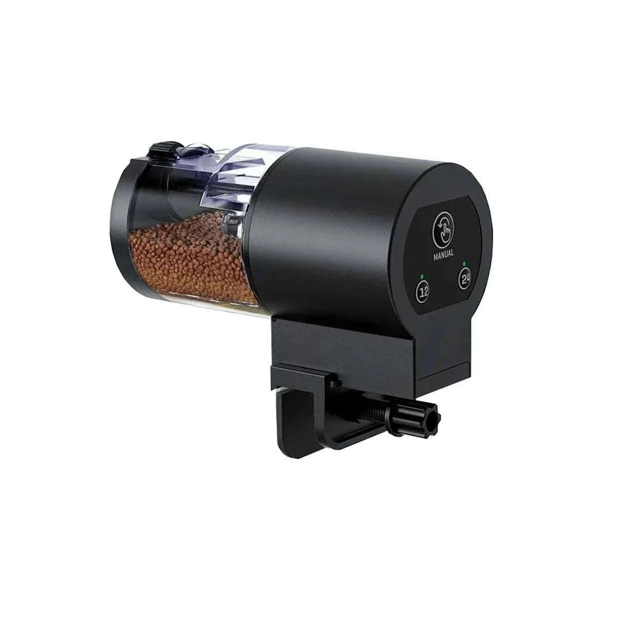 Automatic Fish Feeder with Programmable Timer, 100ml Capacity-Base upgrade version