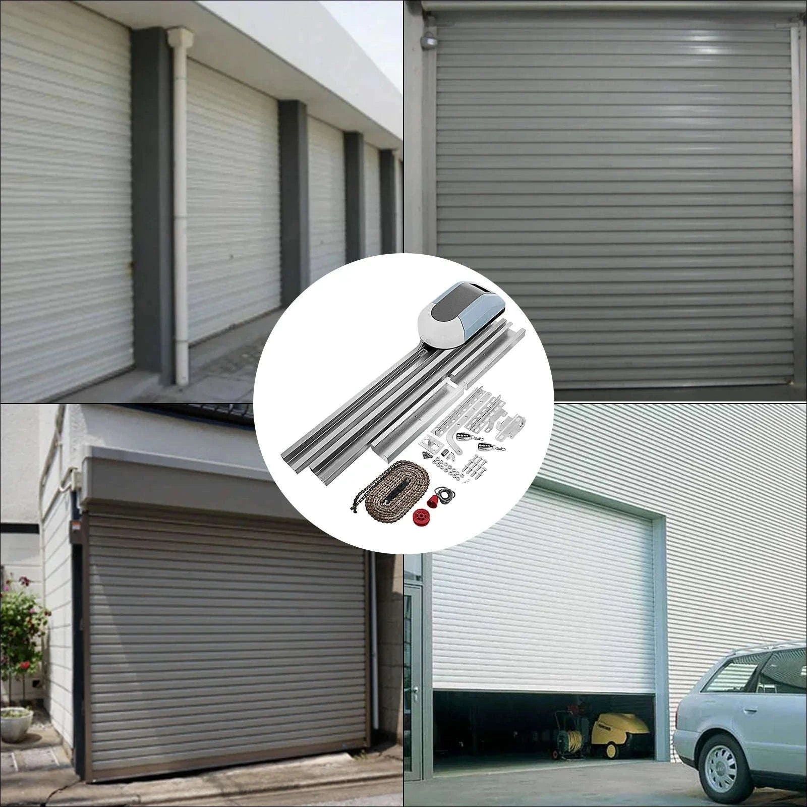Automatic Garage Door Opener Kit with Remote Control & Quiet Motor-CZECH REPUBLIC / 1000 N