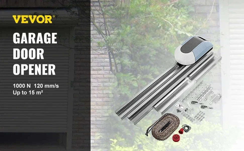 Automatic Garage Door Opener Kit with Remote Control & Quiet Motor-CZECH REPUBLIC / 1000 N