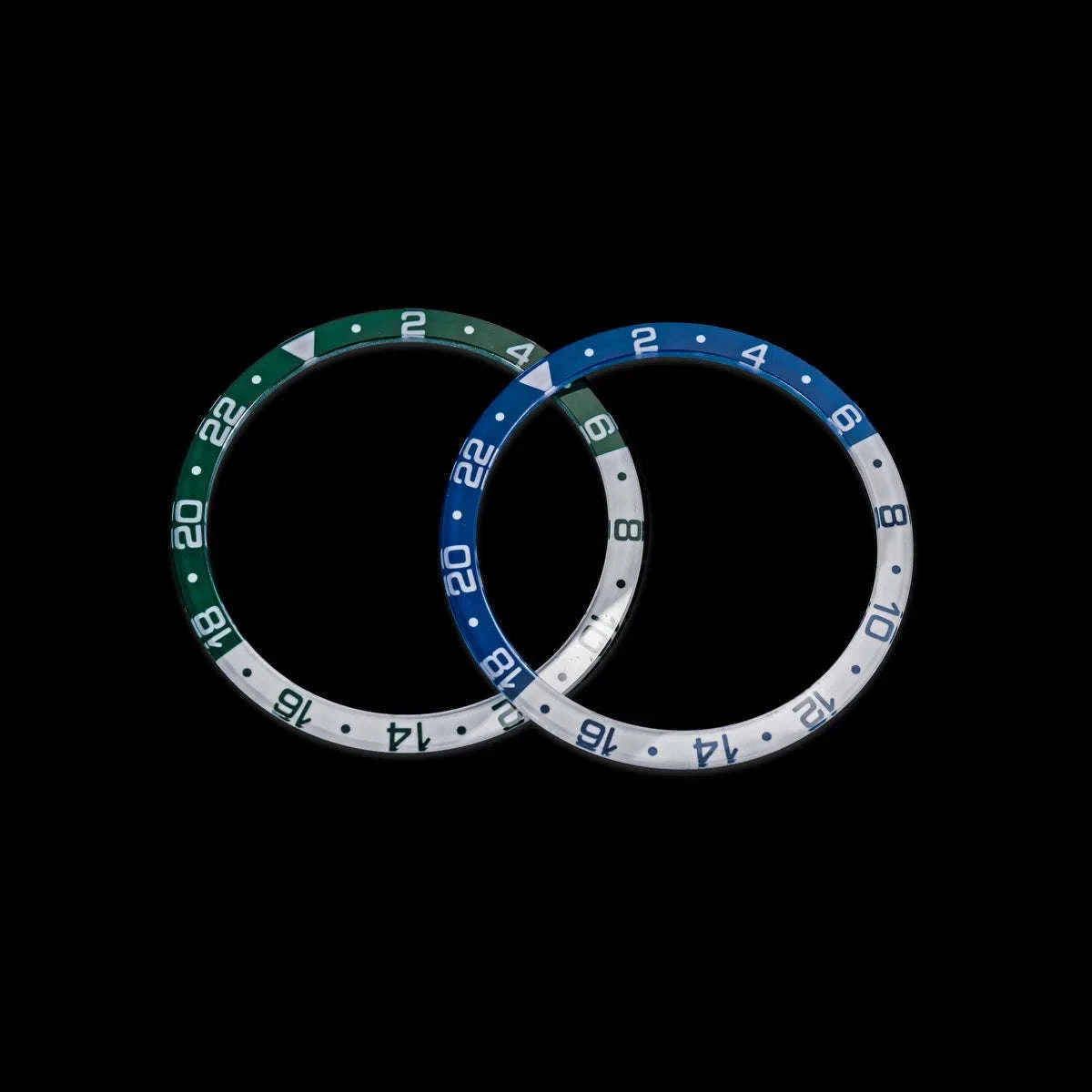 Automatic GMT Diver Watch NH34 Sapphire 200m Stainless Steel 41mm-Green