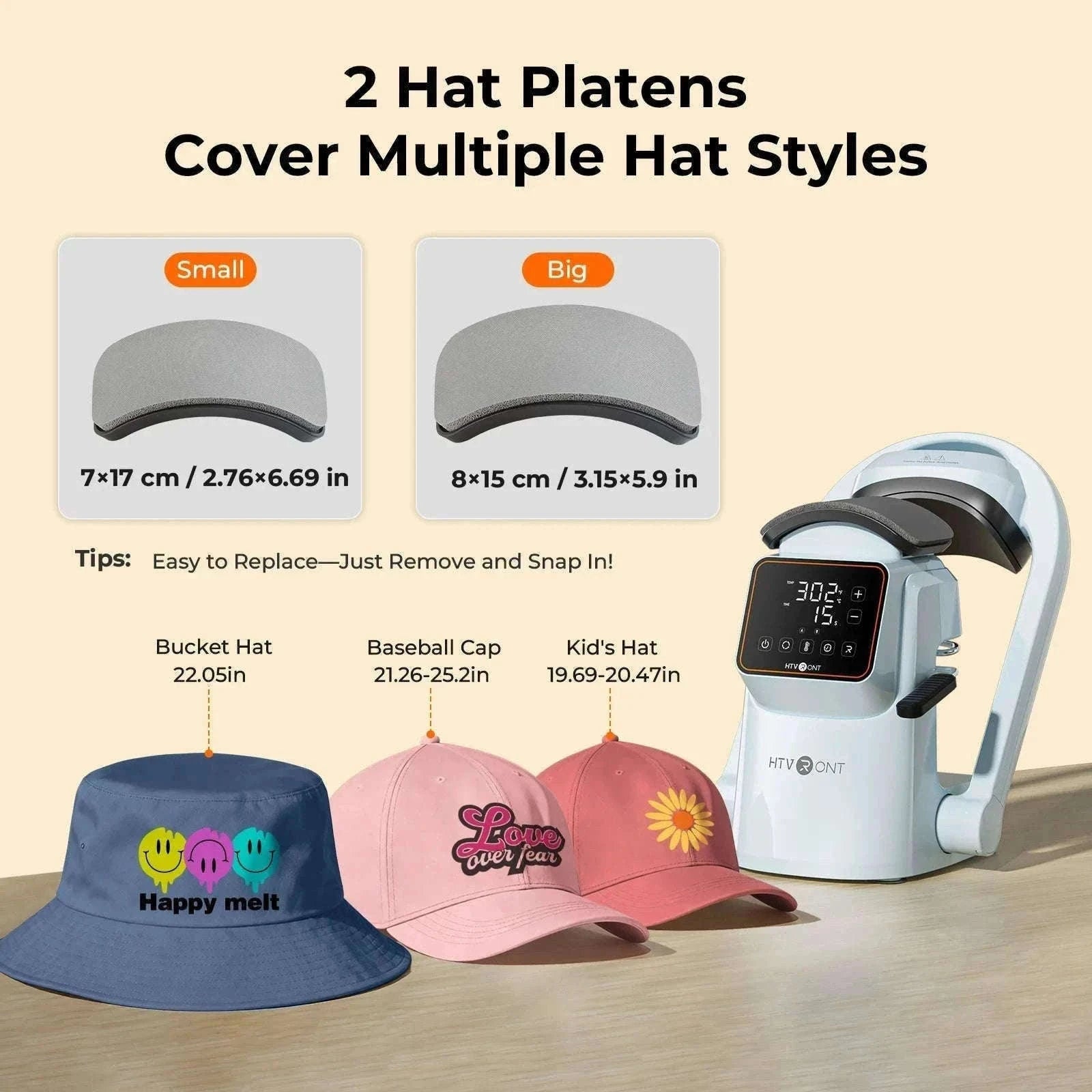 Automatic Hat Heat Press Machine with Dual Platens & Precision Control-United States / EU
