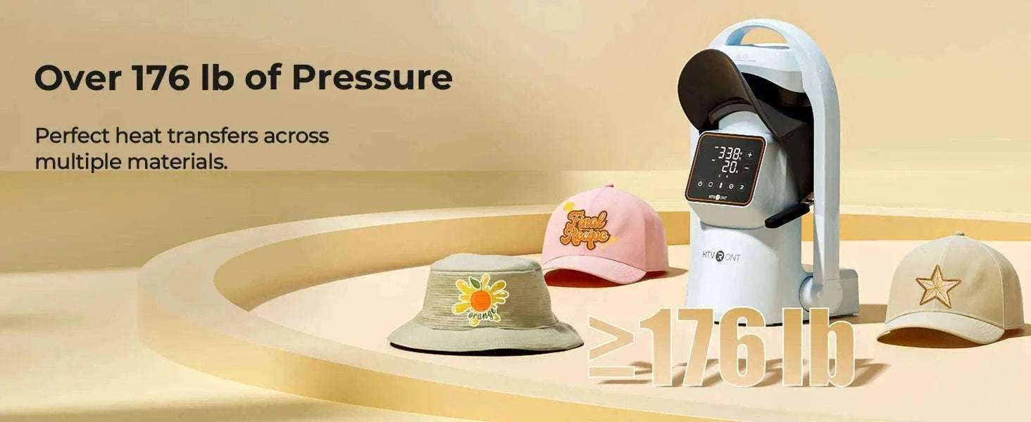 Automatic Hat Heat Press Machine with Dual Platens & Precision Control-United States / EU