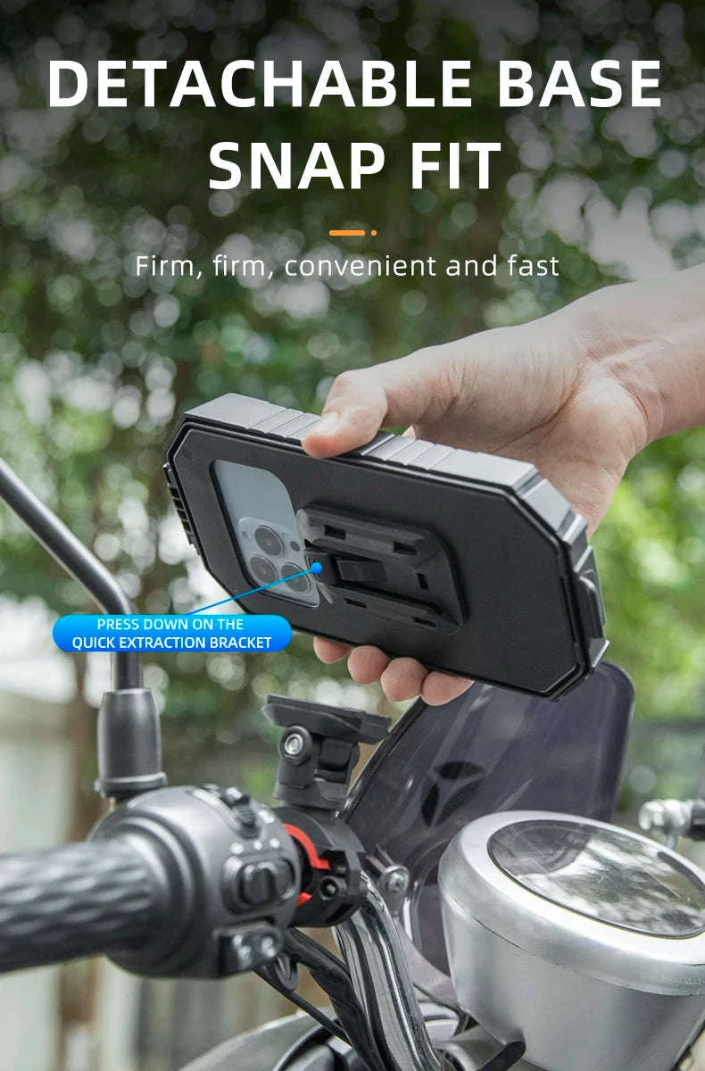 Automatic Lock Bike Phone Holder Anti-Shock Non-Slip Mount-25210022001