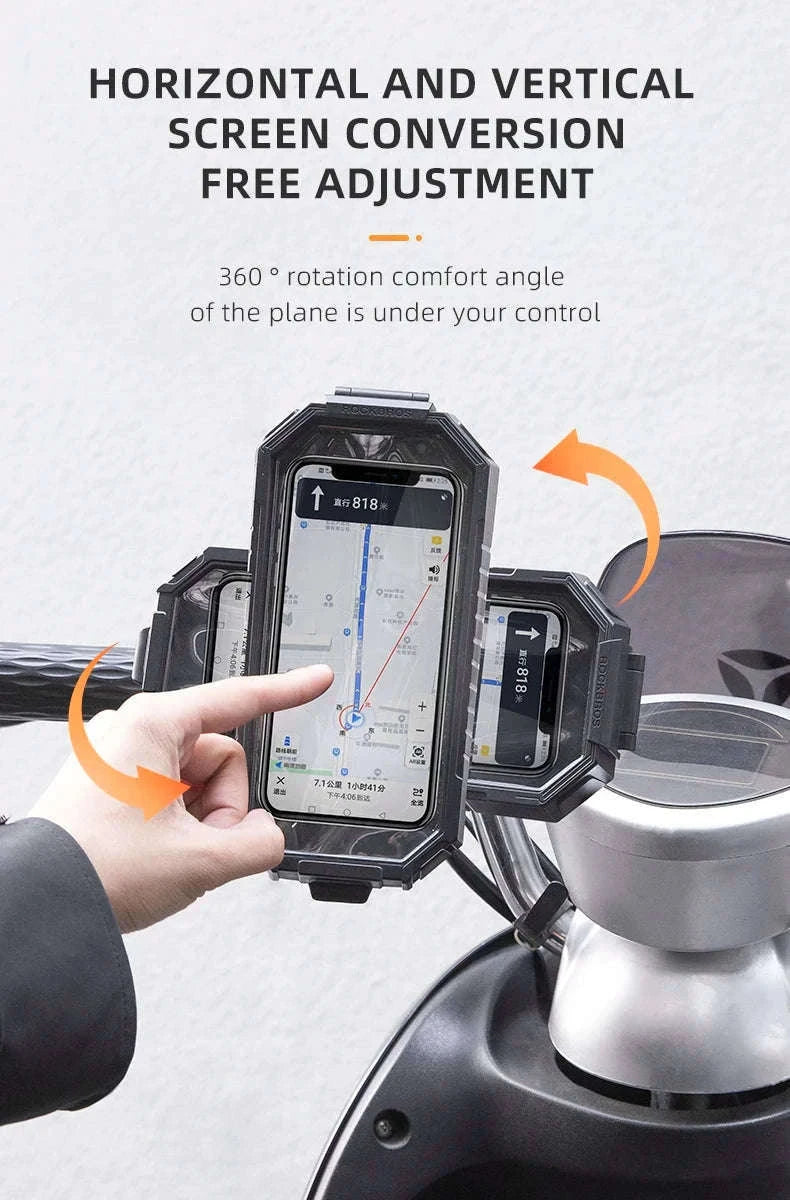 Automatic Lock Bike Phone Holder Anti-Shock Non-Slip Mount-25210022001