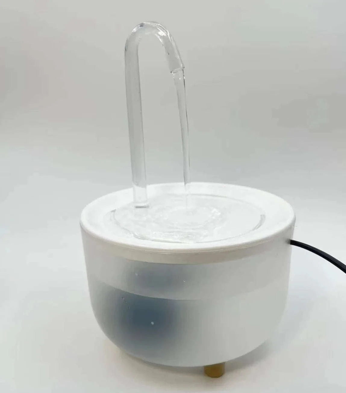 Automatic Pets Water Fountain with Quiet USB Filtration-USB 5V / Wood lotus flowers / 1.2L 15 15 9 CM