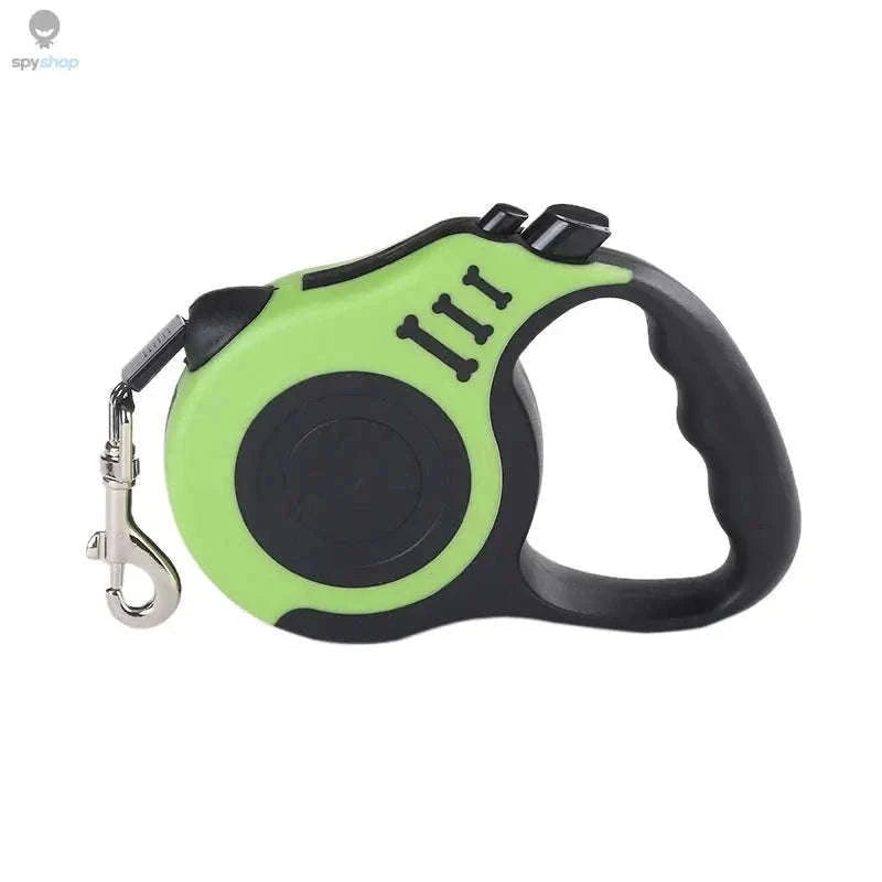 Automatic Retractable Pet Leash for Smoother, Controlled Walks-Red and Gray / 5M