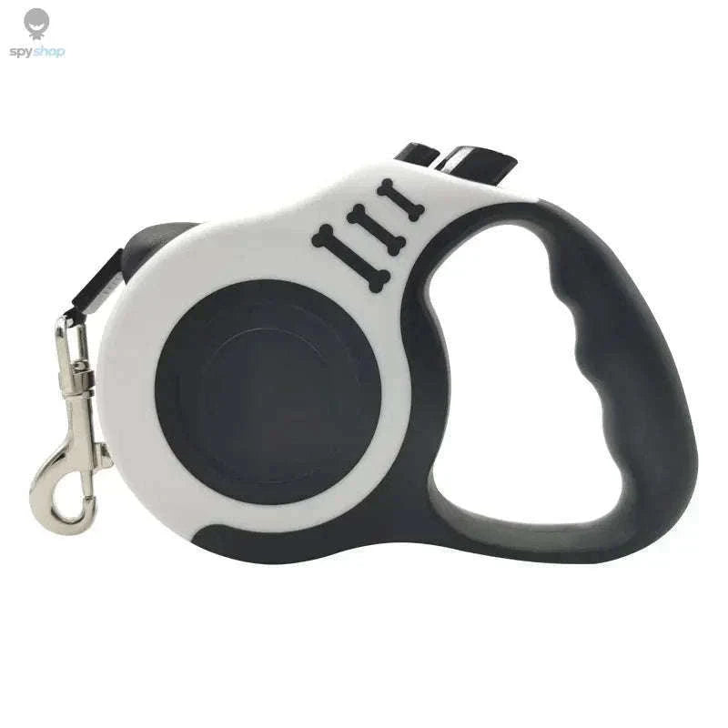Automatic Retractable Pet Leash for Smoother, Controlled Walks-Red and Gray / 5M
