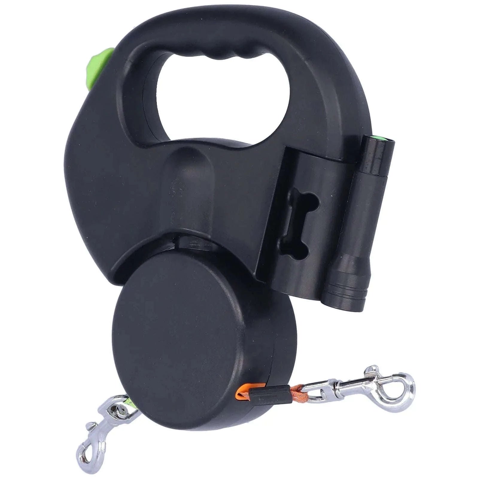 Automatic Retractable Pet Leash with Light and Bag Dispenser-Default Title