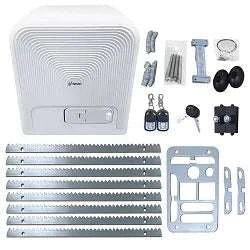 Automatic Sliding Gate Opener Kit 800kg/1600kg with Remote Control-1600KG Black / United States