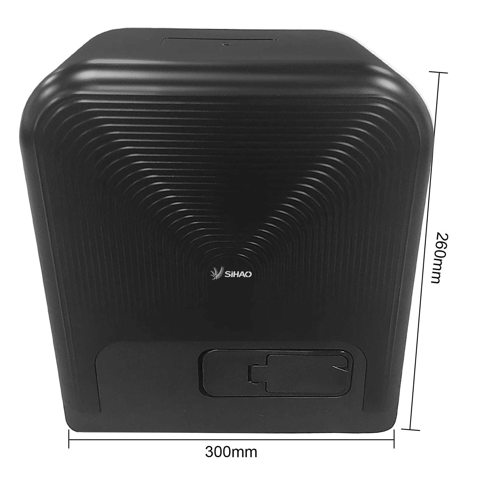 Automatic Sliding Gate Opener Kit 800kg/1600kg with Remote Control-1600KG Black / United States