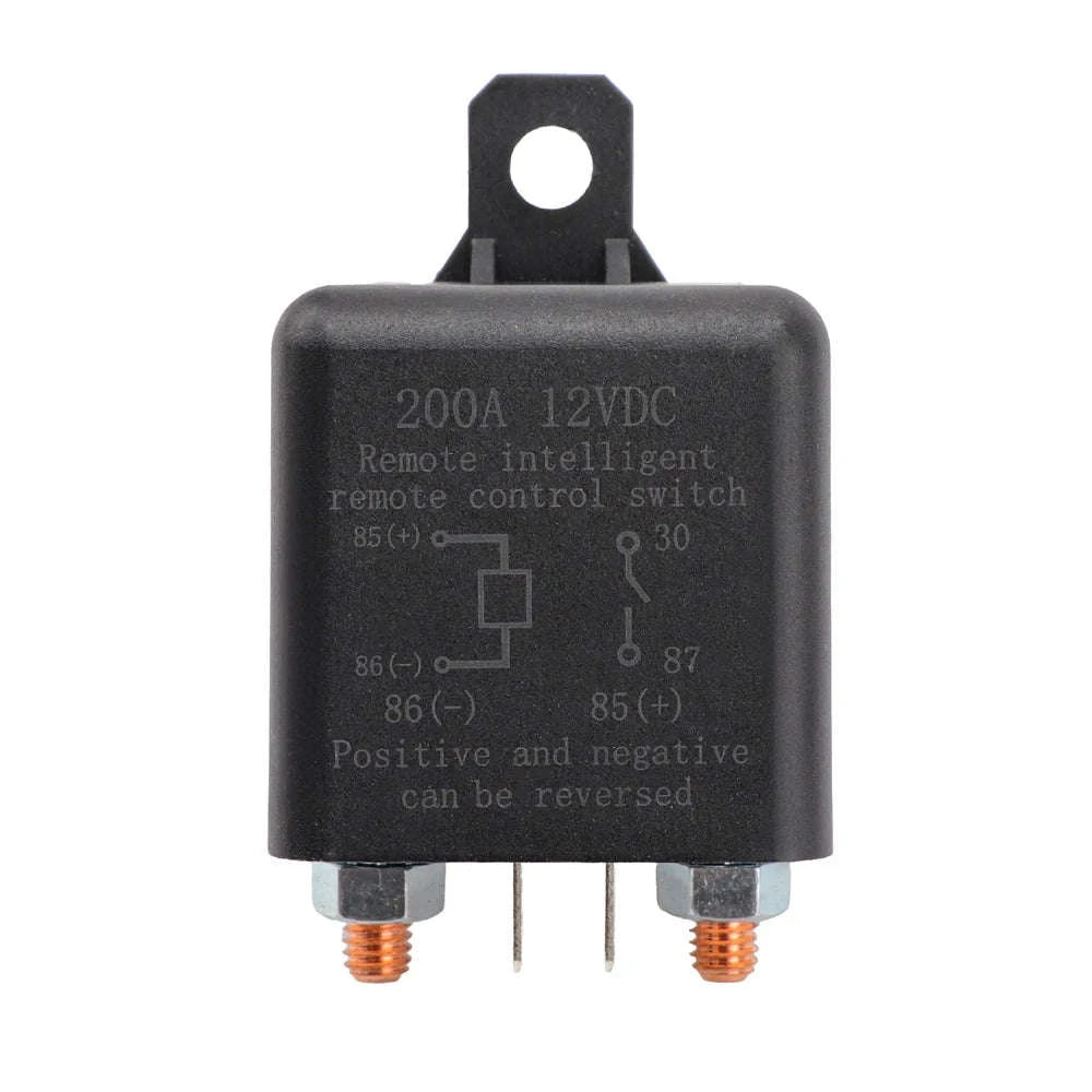 Automotive Relay Remote Car Battery Disconnect Anti‑Theft System-As picture