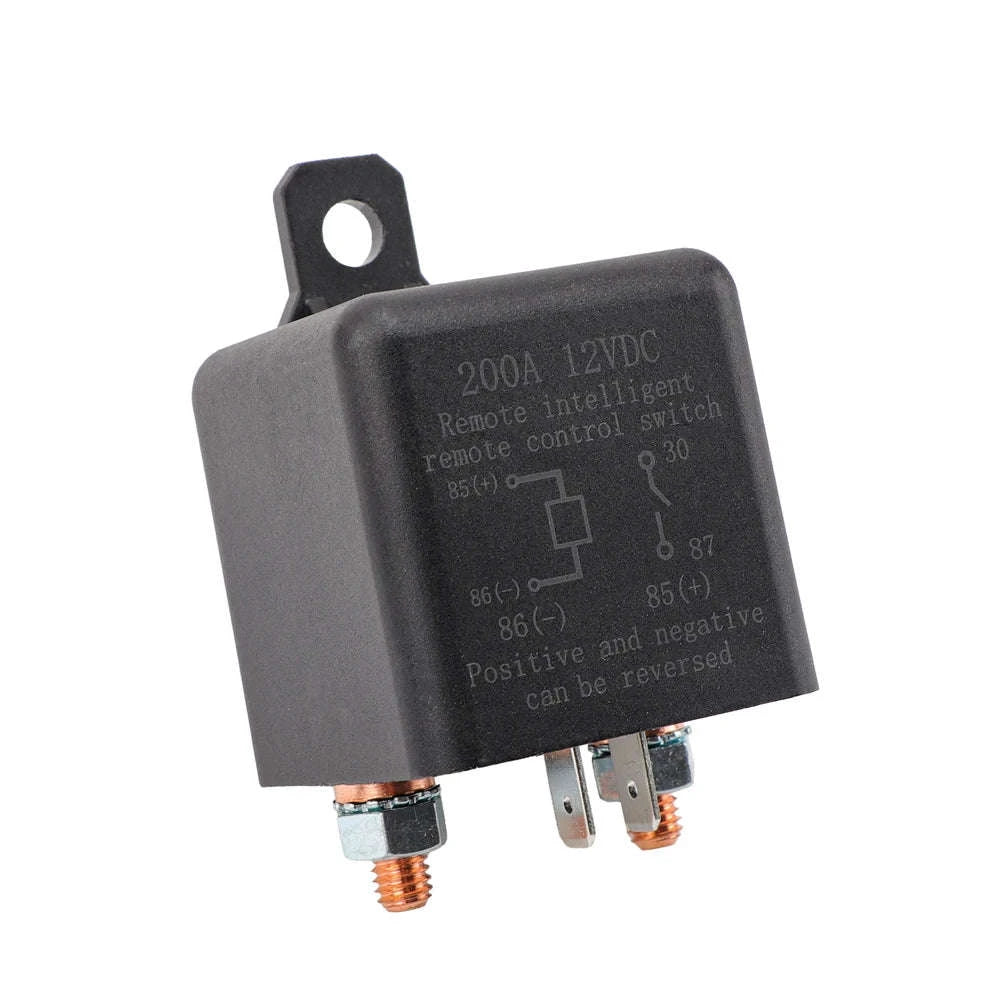 Automotive Relay Remote Car Battery Disconnect Anti‑Theft System-As picture