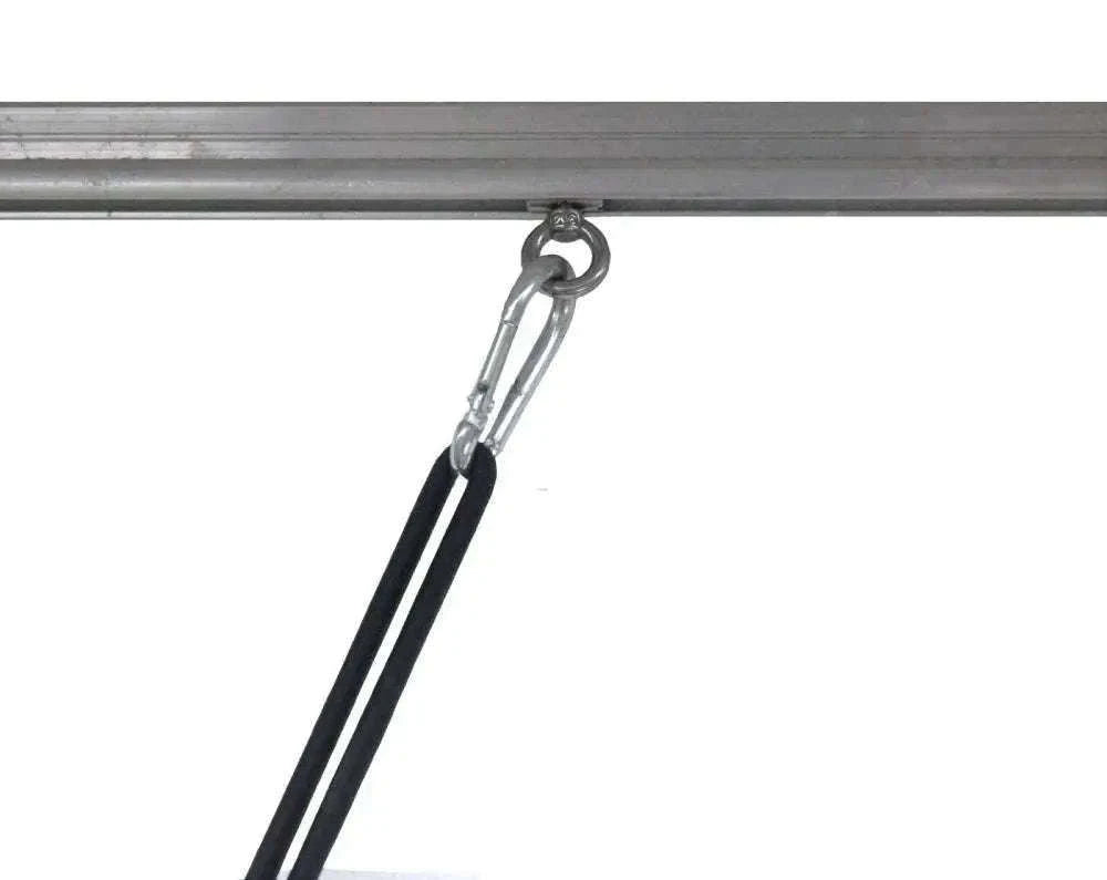 Awning Rail C Channel 8 x 0.5m Strip with Double-Sided Tape and Stoppers-1Set