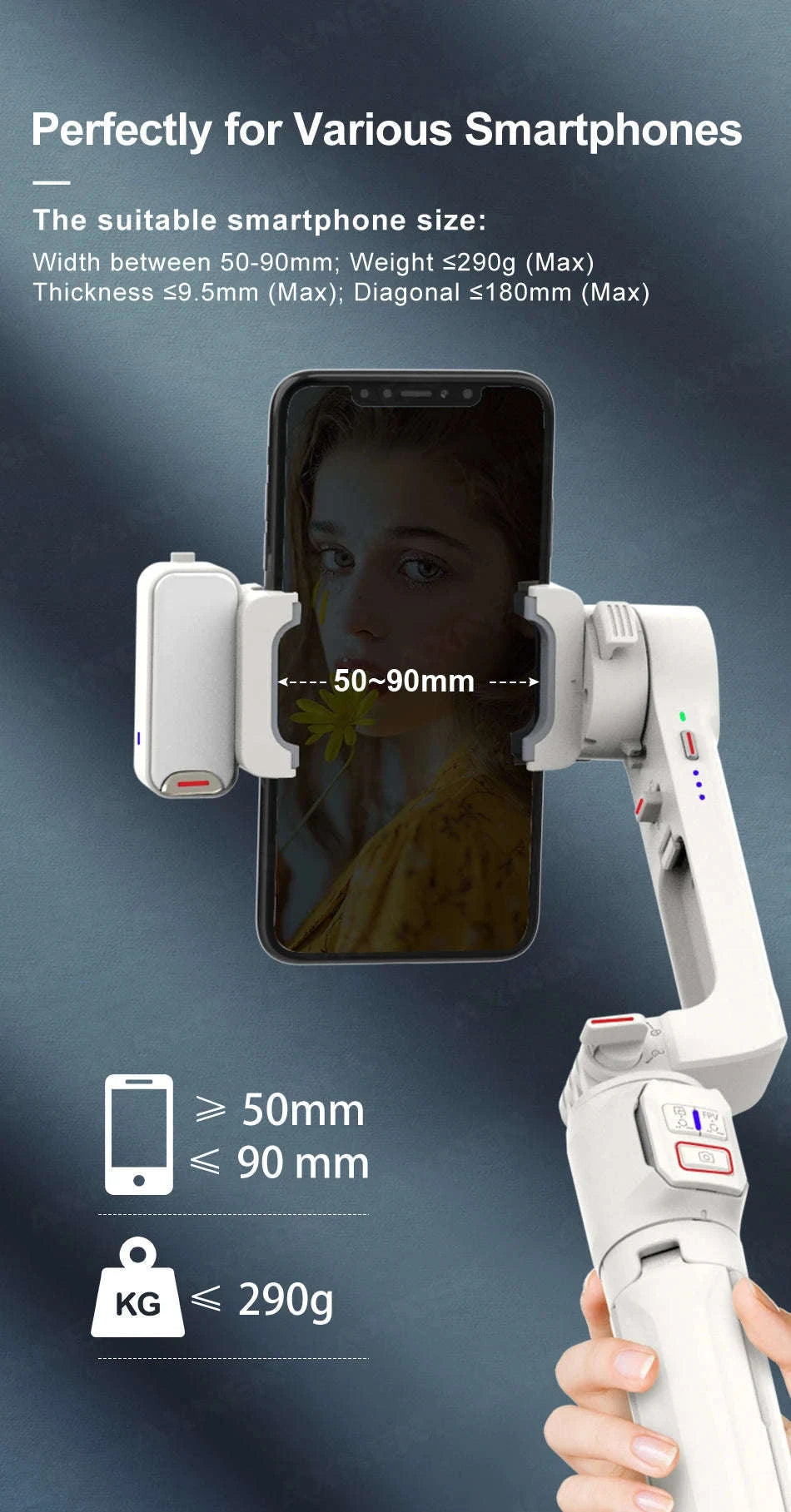 AXNEN A10 Smartphone Gimbal Stabilizer-AXNEN A10 Gimbal