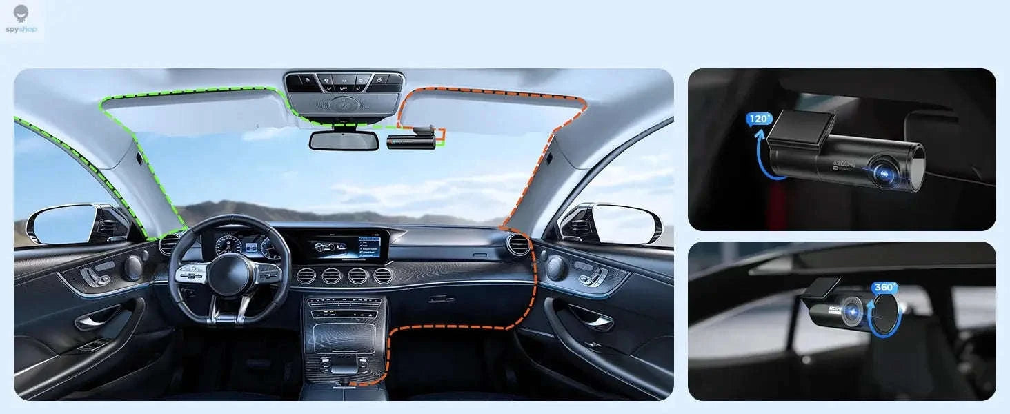 AZDOME M300S 4K Dash Cam – Dual-Channel Recording with GPS and WiFi-M300S Standard List / Saudi Arabia / Free 64GB TF Card