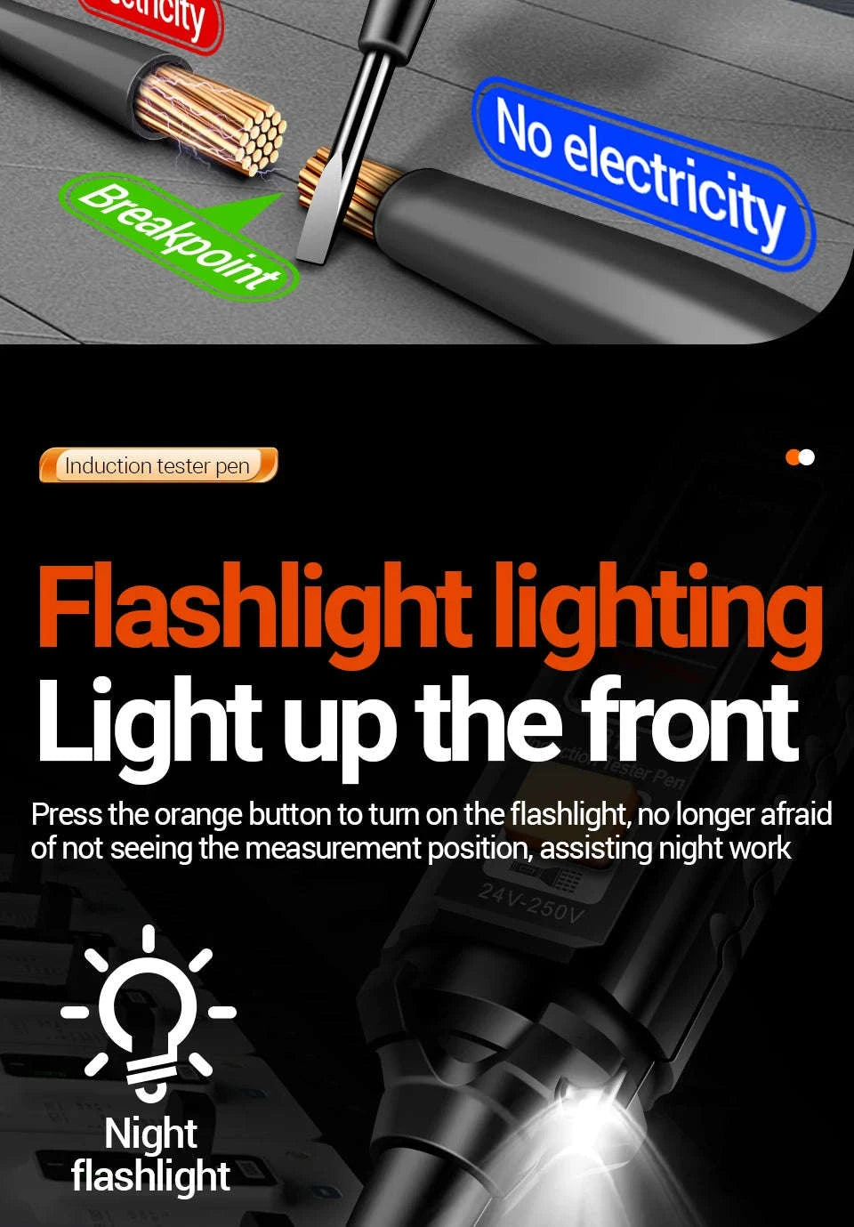 B15 Induction Test Pen-Black