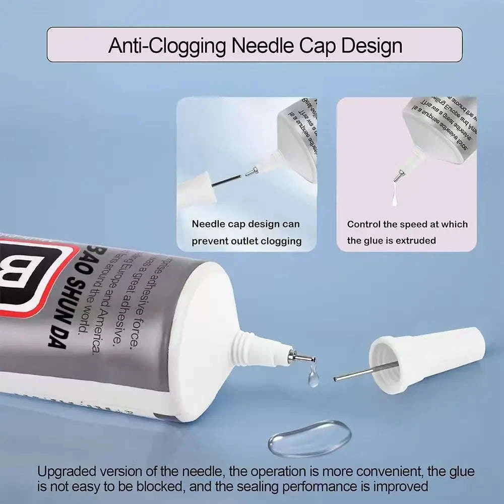 B7000 Glue High‑Strength Waterproof Adhesive for Phones & Crafts-B7000-50ml-1p