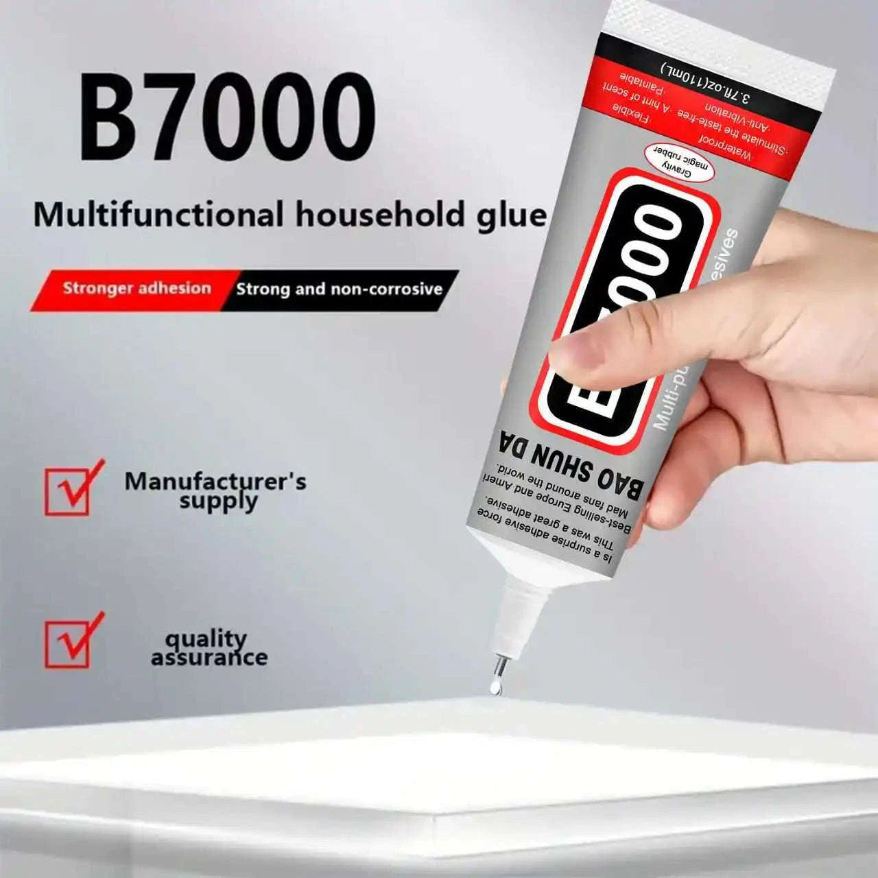 B7000 Glue High‑Strength Waterproof Adhesive for Phones & Crafts-B7000-50ml-1p