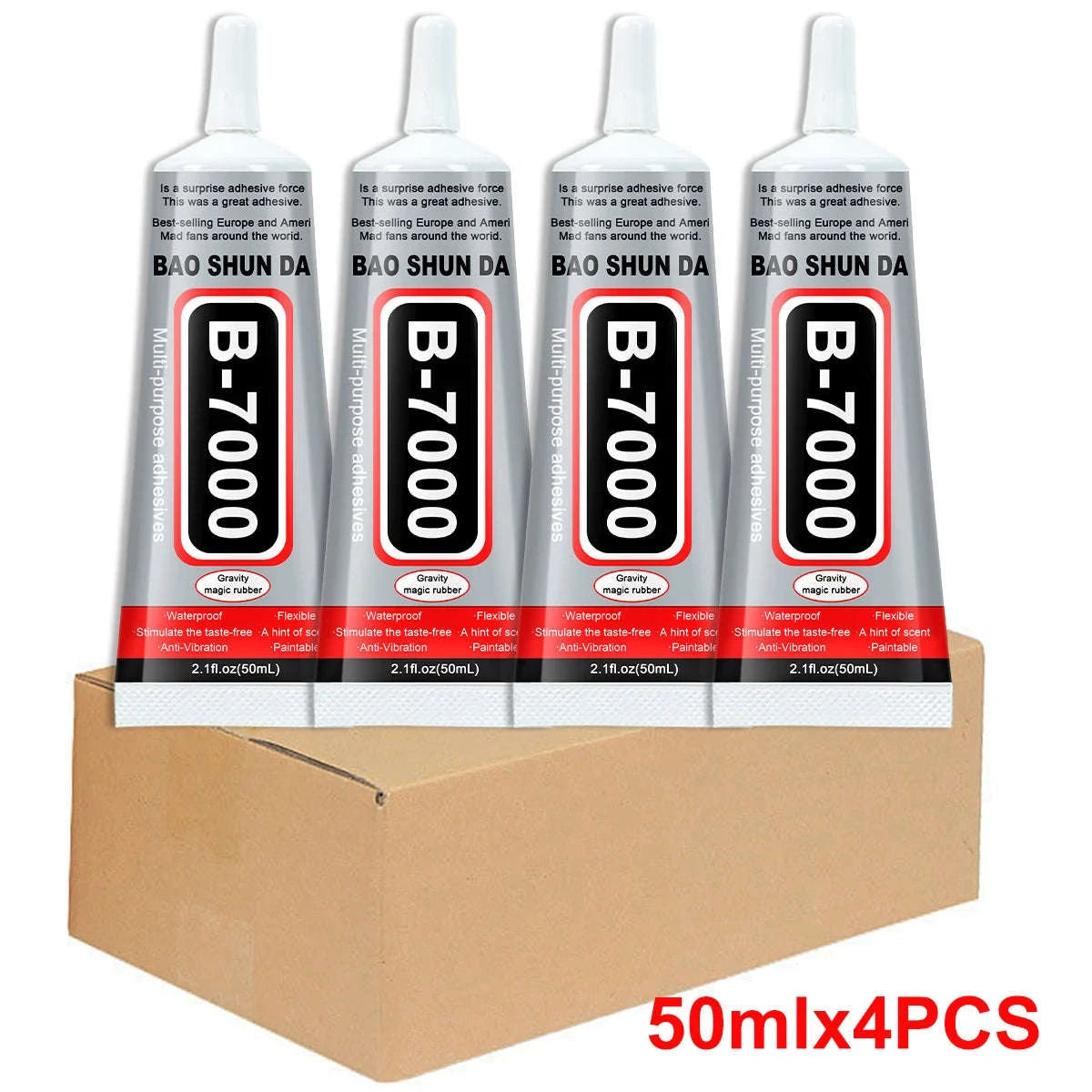 B7000 Glue High‑Strength Waterproof Adhesive for Phones & Crafts-B7000-50ml-1p