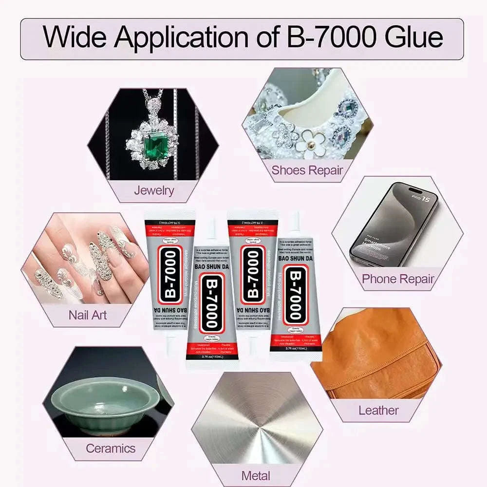 B7000 Glue High‑Strength Waterproof Adhesive for Phones & Crafts-B7000-50ml-1p