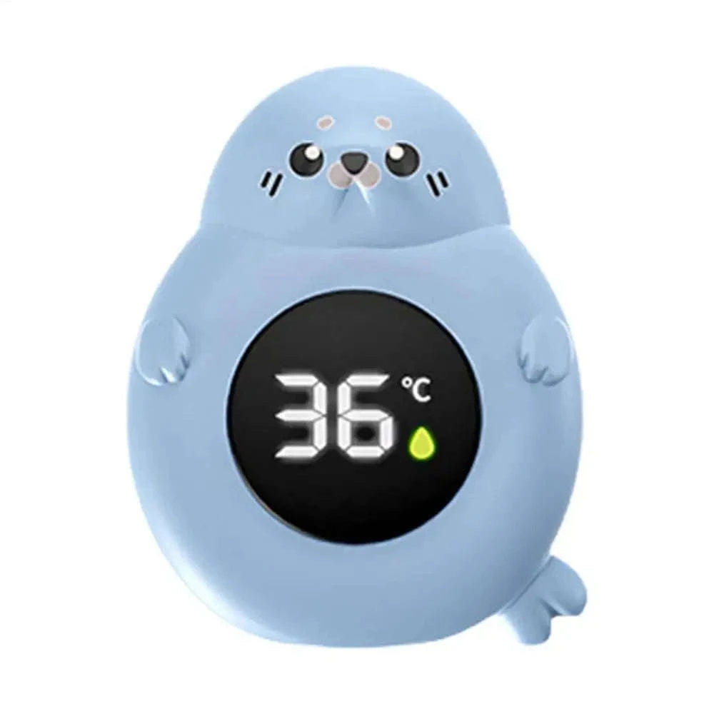 Baby Bath Thermometer with LED Temperature Monitor-BLUE / CHINA