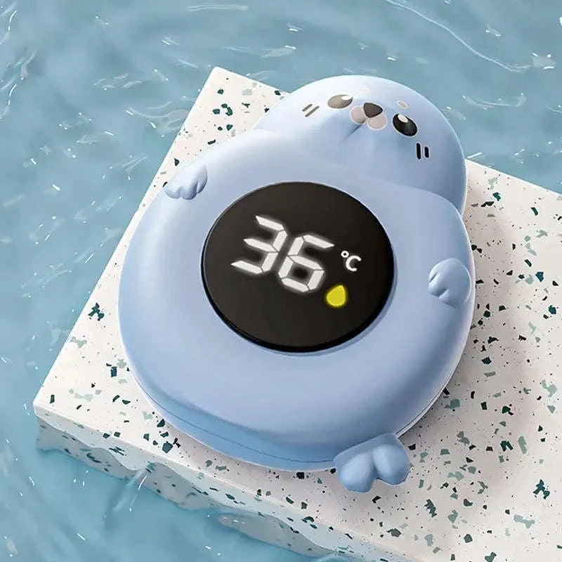 Baby Bath Thermometer with LED Temperature Monitor-BLUE / CHINA