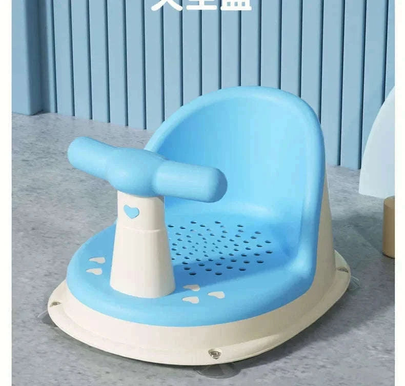 Baby Bathtub Seat for Steady, Comfortable Bath Time-Pink