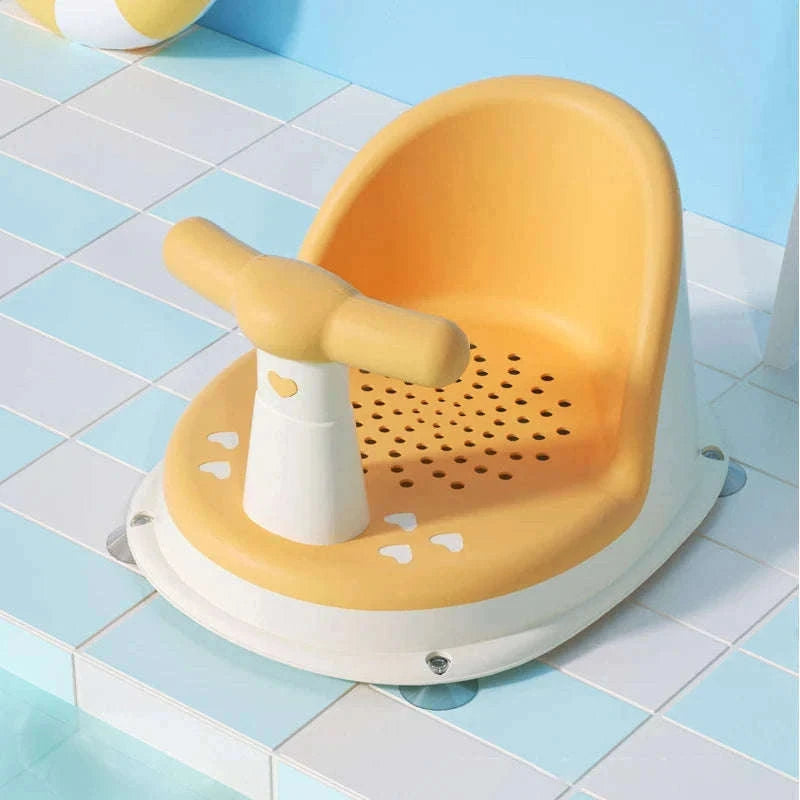 Baby Bathtub Seat for Steady, Comfortable Bath Time-Pink