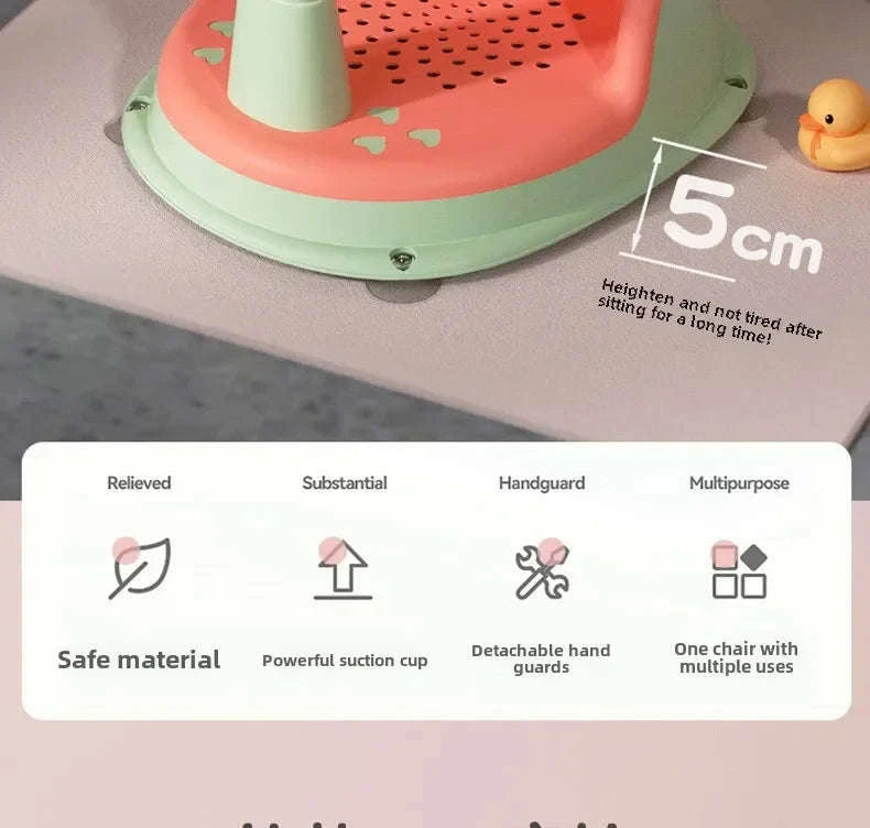 Baby Bathtub Seat-Pink