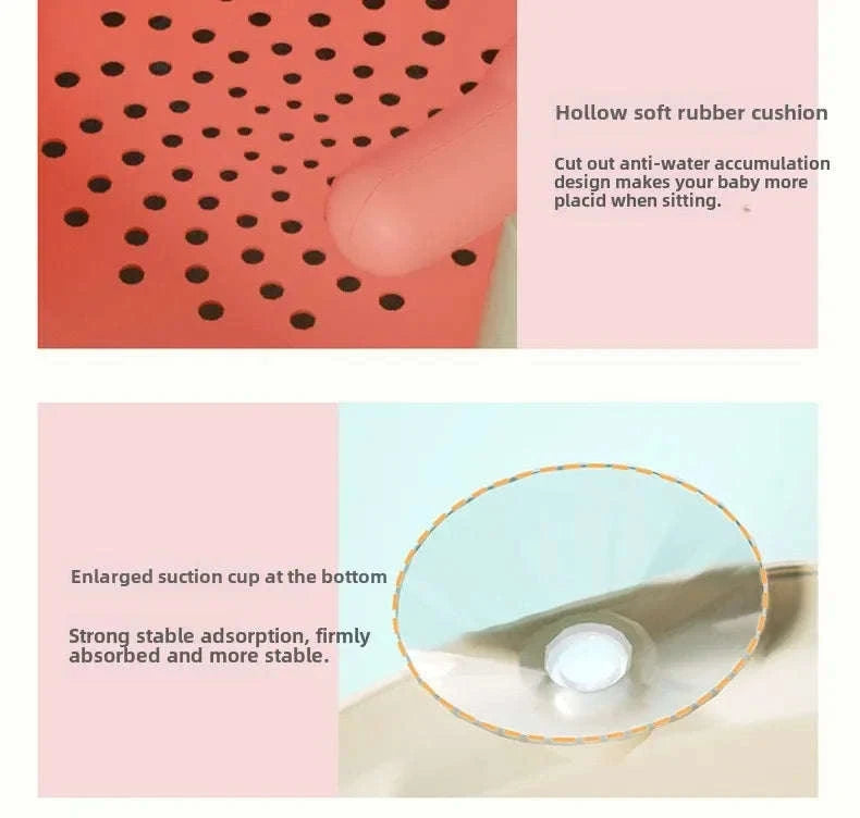 Baby Bathtub Seat-Pink
